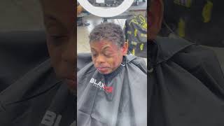Transformation on my uncle #barbershop #nastybarbers #barberlife #youtubeshorts #highlights