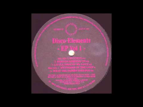 Disco Elements - EP Vol 1 - Mysteries Of The Loop