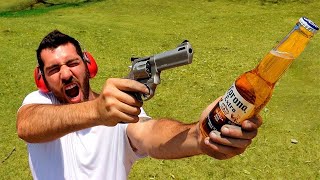 Abrindo Cerveja Na Bala 🍺