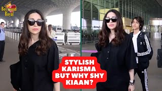 Stylish Karisma Kapoor But Why Shy Kiaan