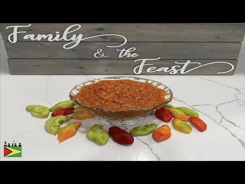 Guyanese Hot Sauce Recipe