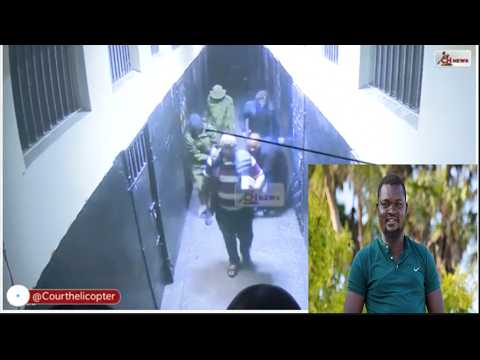 CCTV Shows Killer Police Goons Walking out of Albert Ojwang Cell after Killing him at Central Police