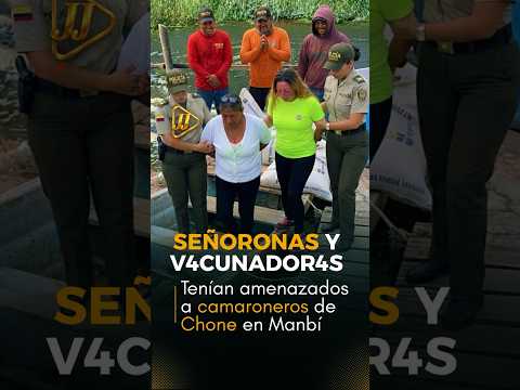 Cae banda de viejas vacunadoras #ecuador #chone