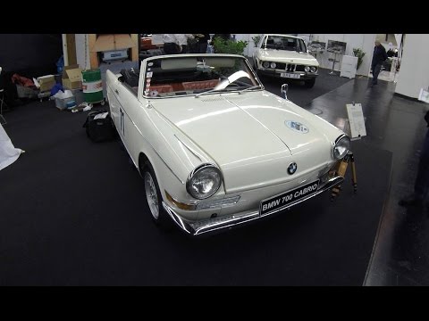 Thumbnail for BMW 700 CABRIOLET 1962 CLASSIC CAR WHITE COLOUR WALKAROUND by BMW 700