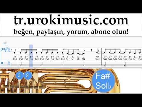 Tuba dersleri Shawn Mendes - Youth ft. Khalidе Notalar Eğitim um-ih723