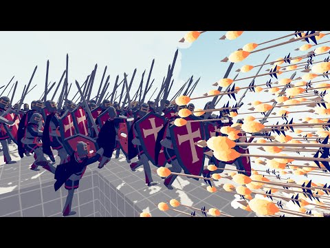 100X ROYAL GUARD KNIGHT VS EVERY RANGED GOD - TOTALLY ACCURATE BATTLE SIMULATOR