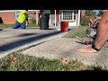 Lift and Leveling of Sidewalk in Windsor Mill, MD