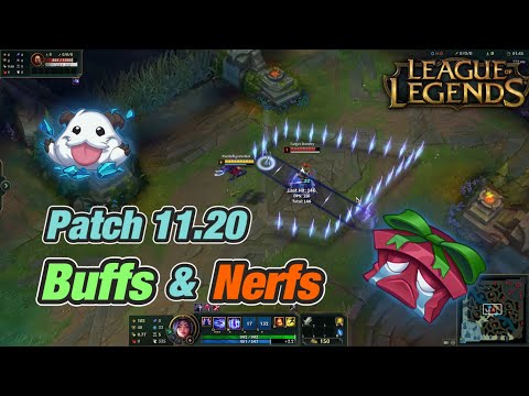 LoL Patch 11.20 Buffs & Nerfs - League of Legends