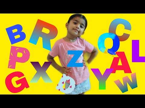 Learn ABCD with Azraa Imaan/Kids Learning/English Alphabets /Letters/Nursery rhymes/Kids Channel