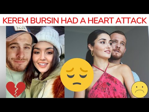 Kerem Bursin Had a Heart Attack 😥 I Hande Erçel Is the Cause 😮 I Turkish Actors I Turkish Series