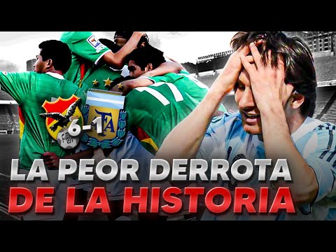 El día que la Altura DESTRUYÓ al equipo de Maradona | Bolivia 6-1 Argentina
