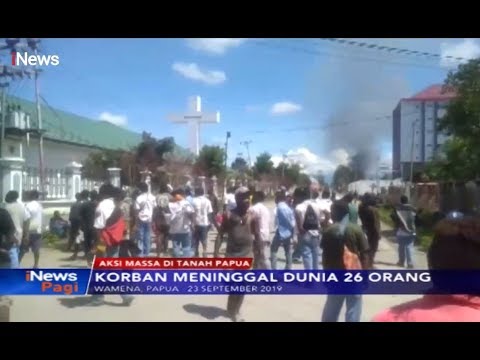 Korban Meninggal Pascaaksi Warga di Wamena, Papua Bertambah 26 Orang - iNews Pagi 25/09