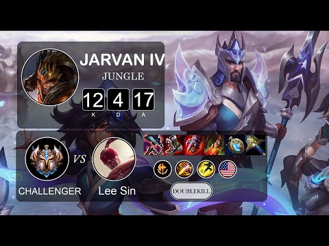 Jungle Jarvan IV vs Lee Sin - LOL NA Challenger - Patch 11.17