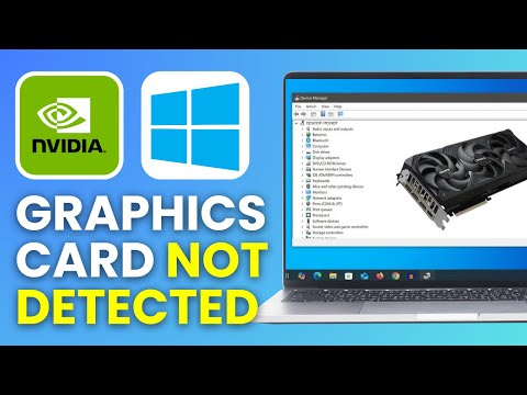 How to Fix Nvidia Graphics Card Not Detected in Windows 11/10/8/7 | 2025