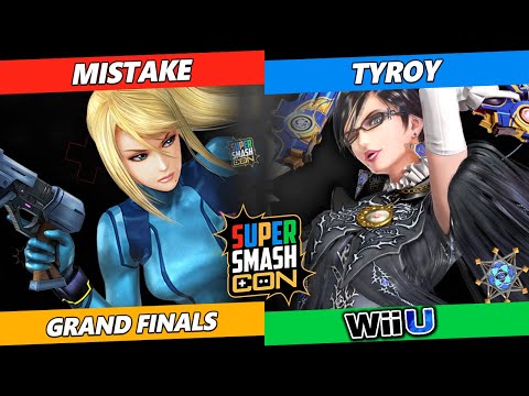 SSC 2022 GRAND FINALS - Mistake (ZSS, Peach, Bayonetta) Vs. Tyroy (Bayonetta) Smash 4 Tournament