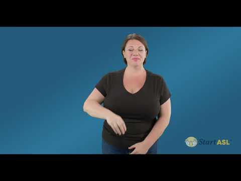 Video thumbnail: How to sign Summer in ASL