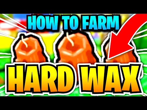 How to Get Hard Wax Fast! [Best Method] - Bee Swarm Simulator ---