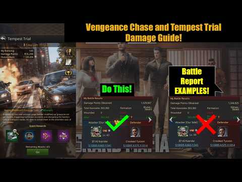 DO THIS to INCREASE damage points! Vengeance chase and Tempest Trial [The Grand Mafia]