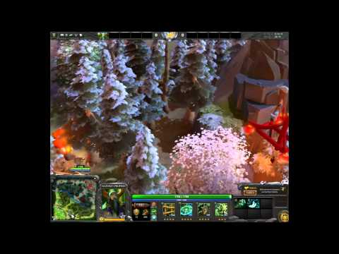 Dota 2 items Nature's Prophet   Scythe of Ice + ice animation attacks   + ледяная анимация аттак