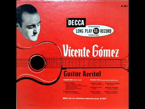 Vicente Gomez, 1952: Flamenco Guitar Recital (Part 2) - Rare Decca Vinyl LP