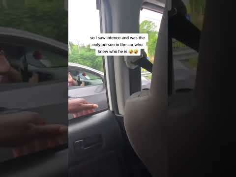 Intence Caught In Traffic With Some Fans