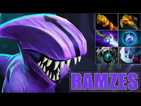 EG.Ramzes Faceless Void Hard Carry (Meme Learning Gameplay)