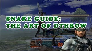 SSBB - Snake Guide: The Art of Dthrow (1,800th Video Special)