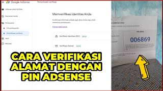 Download lagu CARA VERIFIKASI IDENTITAS ALAMAT PIN GOOGLE ADSENSE YOUTUBE | CARA MEMASUKAN PIN GOOGLE ADSENSE mp3 Download lagu CARA VERIFIKASI IDENTITAS ALAMAT PIN GOOGLE ADSENSE YOUTUBE | CARA MEMASUKAN PIN GOOGLE ADSENSE mp3