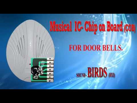 Bird sound voice cob ic for door bell, for electronics