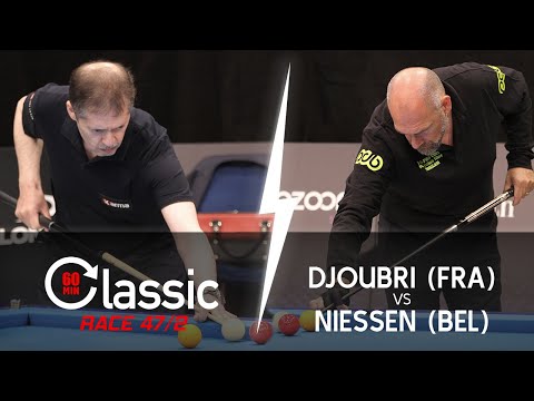 Classic Race 47/2 - Brahim DJOUBRI (FRA) vs Patrick NIESSEN (BEL)