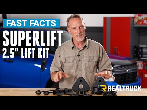 Superlift 2.5" Lift Kit Fast Facts on a 2022 Ford Maverick