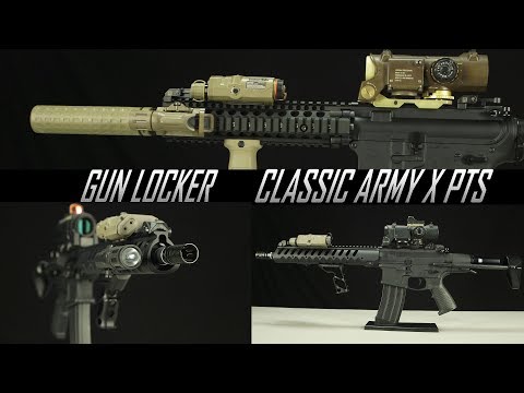 The Gun Locker: Episode 2 ft. Spartan117GW of PTS!  - Airsoft GI
