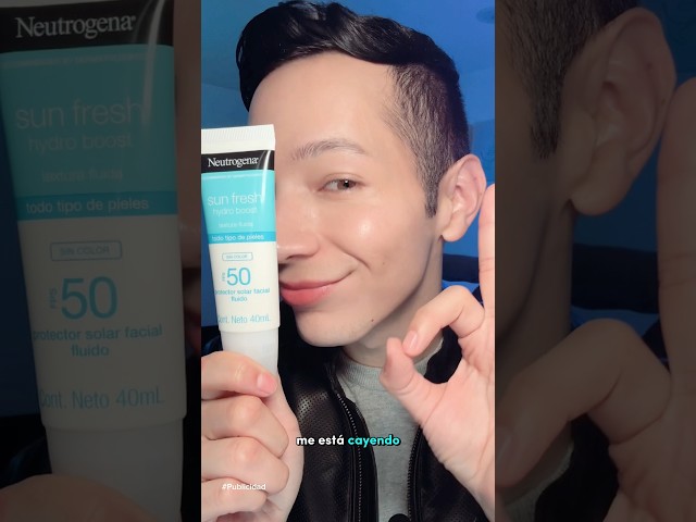Vídeo relacionado con Neutrogena Hydro Boost Fluido Hidratante SPF 50, Crema Solar Facial, 50 ml