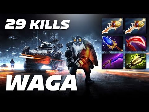 Waga Rapier Sniper - Dota 2 Pro MMR Gameplay