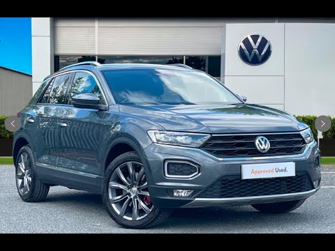 Approved Used Volkswagen T-Roc SEL 2.0 TSI DSG 4M 190ps Indium Grey | Wrexham Volkswagen