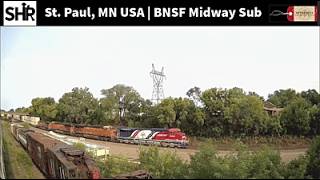 St. Paul, MN, USA | BNSF Midway Sub | Train Cam LIVE NOW live webcam