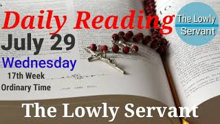 🆕July 29 Bible Reading ➡ Memorial Of St. Martha, a Must Watch!