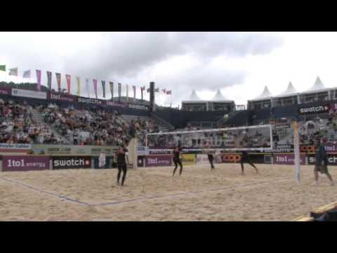 Volleyball-Match Nadine Zumkehr