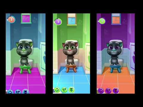 Repeat After Talking Tom Challenge | Talking Tom and Real Tom