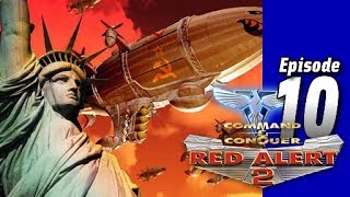 Lets Play Command & Conquer: Red Alert 2: Part 10 - Allied - Ambush Assault