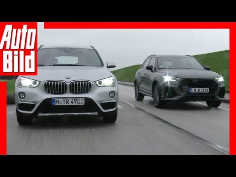Duel behind the dike: Audi Q3 vs. BMW X1 (2019) Comparison / Test / Review