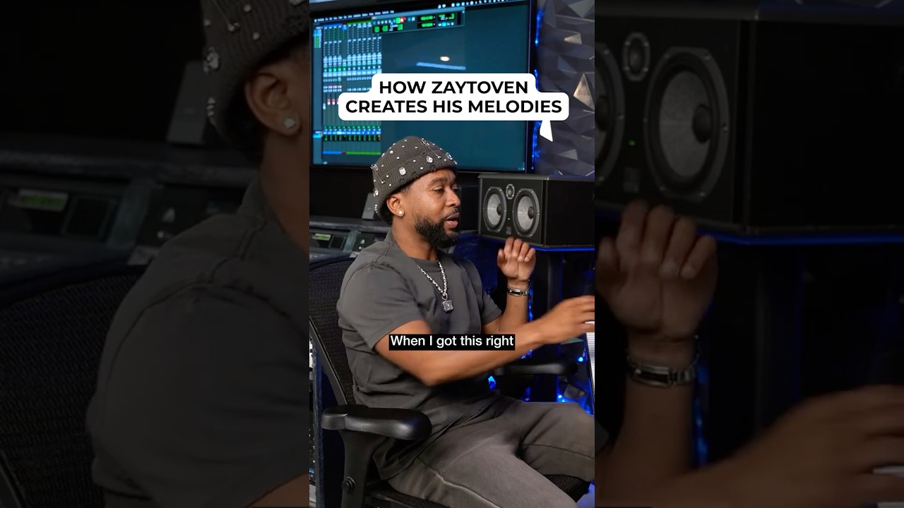 How Zaytoven Makes His Melodies! #zaytoven #melody #producer