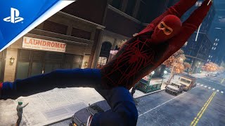 HUMAN SPIDER Sam Raimi's  Suit mod in Spider man PC