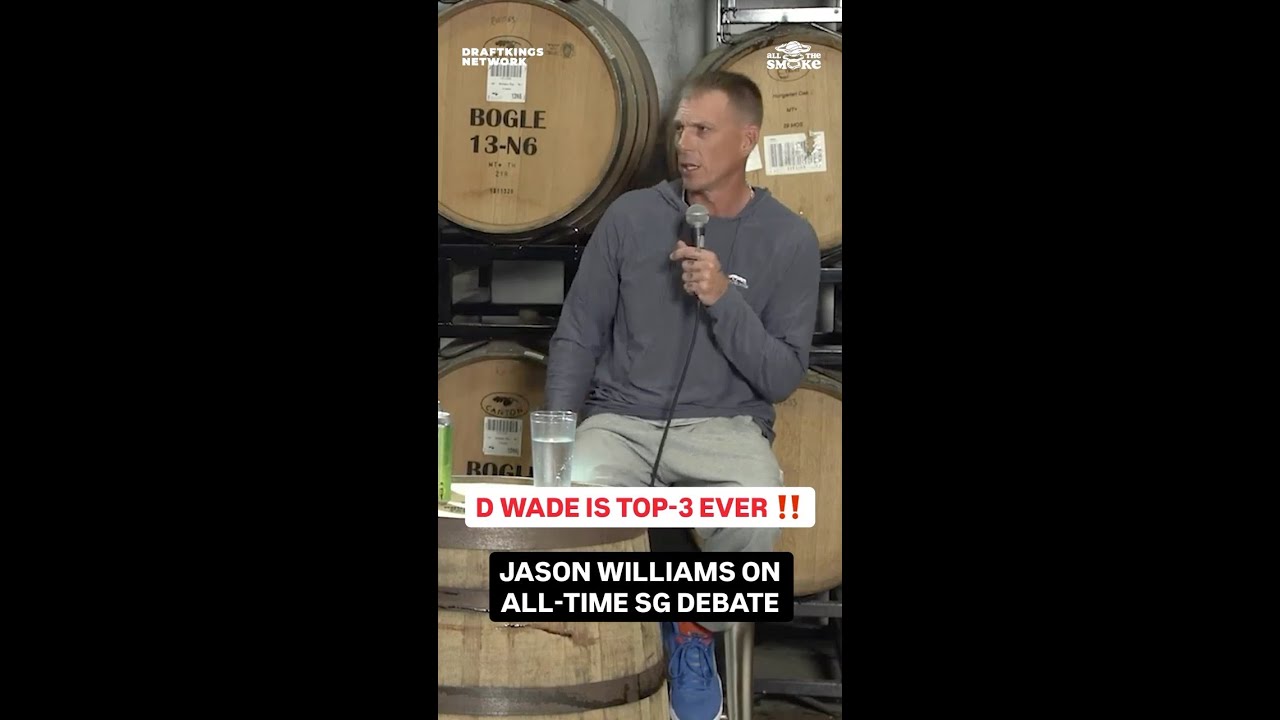 MJ. KOBE. D WADE. White Chocolate settles the ALL-TIME SG debate  🔥