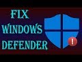 How to Fix Windows Defender Updates Failed Error Windows 10