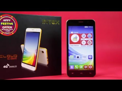 The Unboxing of Intex Cloud 4G Smart