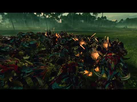 Chaos Knights VS Horned Ones | Total War: Warhammer 2