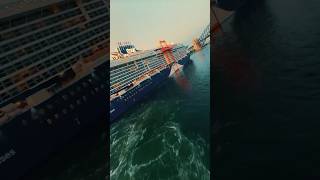 Watch the Breathtaking Arrival of Celebrity Edge in Sydney | Returns in a few Months #shorts #cruise