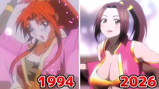 【どっちが好き？】不知火舞。ダンスアニメ比較 - 餓狼伝説CotW - Masami Obari's Mai Shiranui: Dance Animation - Fatal Fury: CotW