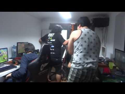 REACCION INFAMOUS   MOMENTOS FINALES INFAMOUS VS SG TI7
